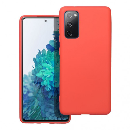 Kryt Silicone na Samsung Galaxy S20 FE 5G 2022 Elegant Broskyňový