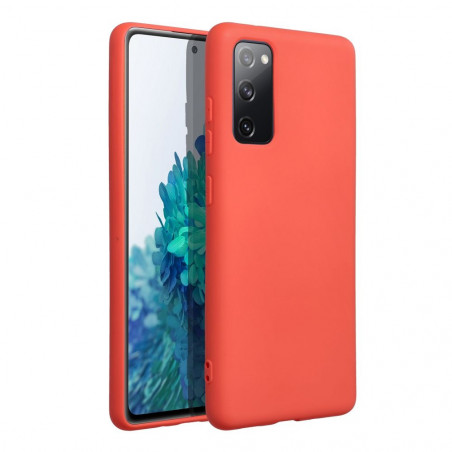 Kryt Silicone na Samsung Galaxy S20 FE 5G 2022 Elegant Broskyňový