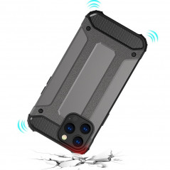 Tvrdený kryt Armor na Apple iPhone 13 Pro Čierny