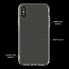 Kryt CLEAR 2mm BOX na Samsung Galaxy S22 Ultra Transparentný