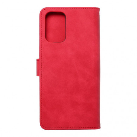 Peňaženkové puzdro MEZZO Book na XIAOMI Redmi Note 10S Strom Červený
