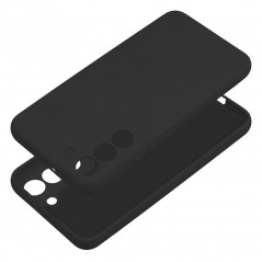 Kryt Silicone na Samsung Galaxy S22 Elegant  Čierny