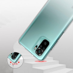 Kryt CLEAR 2mm BOX na XIAOMI Redmi Note 10 Transparentný