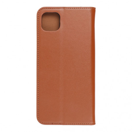 Peňaženkové puzdro Leather case SMART PRO na Samsung Galaxy A22 5G Elegant Hnedý