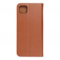 Peňaženkové puzdro Leather case SMART PRO na Samsung Galaxy A22 5G Elegant  Hnedý