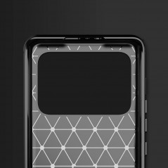 Kryt Carbon na XIAOMI Mi 11 Ultra Elegant  Čierny