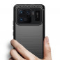 Kryt Carbon na XIAOMI Mi 11 Ultra Elegant  Čierny
