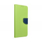 Peňaženkové puzdro Fancy Book na Nokia 2.3 Limetkovo zelený / Námornícka modrá