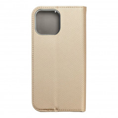 Peňaženkové puzdro Smart Case Book na Apple iPhone 13 Pro Max Zlatý