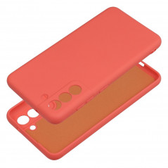 Kryt Silicone na Samsung Galaxy S21 FE 5G Elegant  Broskyňový