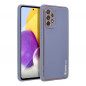 Kryt Leather na Samsung Galaxy A52 LTE Modrý