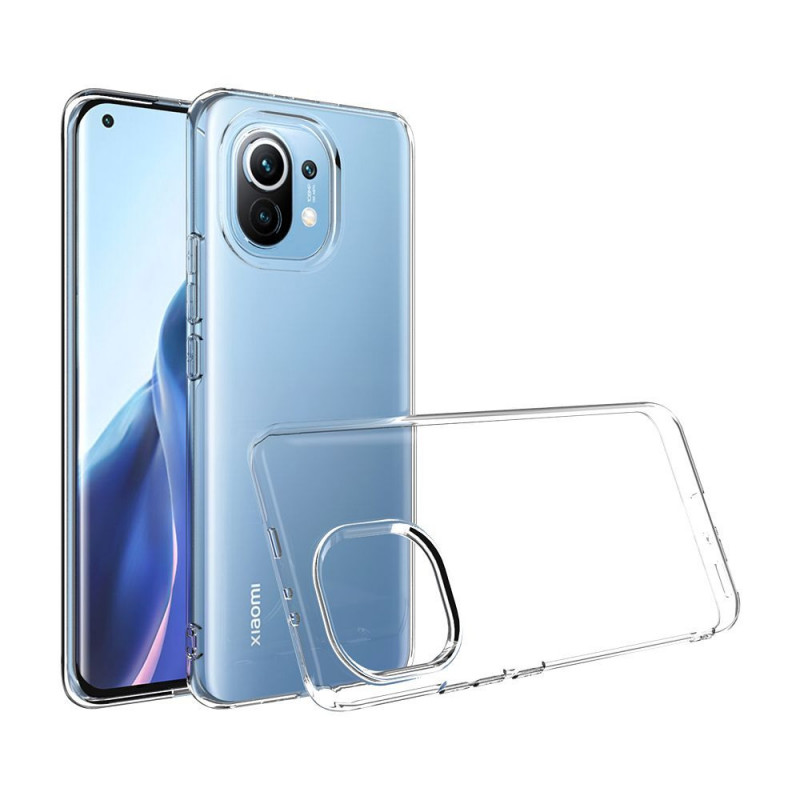 Kryt CLEAR 2mm BOX na XIAOMI Mi 11 Lite Transparentný
