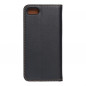 Peňaženkové puzdro Leather case SMART PRO na Apple iPhone SE 2022 5G Elegant  Čierny