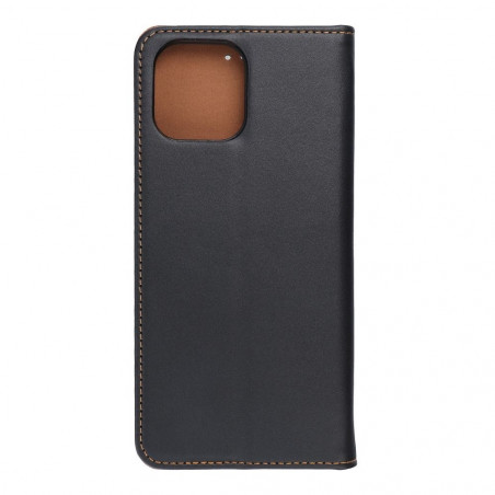 Peňaženkové puzdro Leather case SMART PRO na Apple iPhone 12 Pro Max Elegant  Čierny