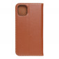 Peňaženkové puzdro Leather case SMART PRO na Apple iPhone 11 Elegant  Hnedý
