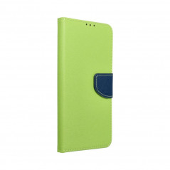 Peňaženkové puzdro Fancy Book na XIAOMI Mi 10T Lite 5G Limetkovo zelený / Námornícka modrá