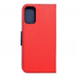 Peňaženkové puzdro Fancy Book na XIAOMI Poco M3 Pro Červený / Námornícka modrá