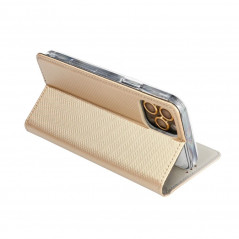 Peňaženkové puzdro Smart Case Book na XIAOMI Redmi Note 10 Pro Zlatý
