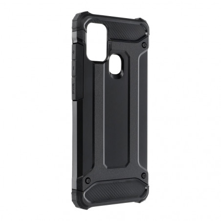 Tvrdený kryt Armor na Samsung Galaxy A21s Čierny