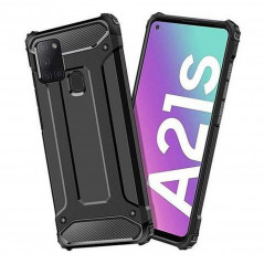 Tvrdený kryt Armor na Samsung Galaxy A21s Čierny