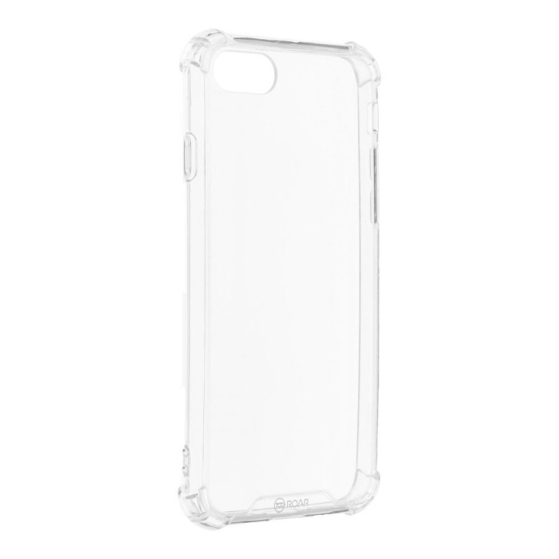 Kryt Roar Armor Jelly na Apple iPhone SE 2020 Prémiové puzdro  Transparentný