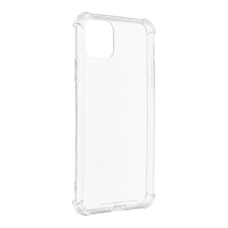 Kryt Roar Armor Jelly na Apple iPhone XS Max Prémiové puzdro  Transparentný