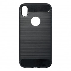 Kryt Carbon na Apple iPhone XR Elegant  Čierny