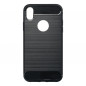 Kryt Carbon na Apple iPhone XR Elegant  Čierny
