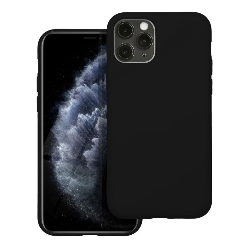 Kryt Silicone na Apple iPhone 11 Pro Elegant  Čierny