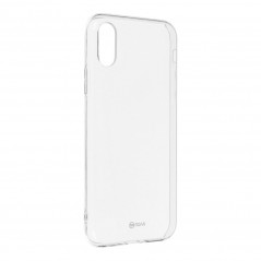 Kryt Roar Jelly Case na Apple iPhone X Transparentný