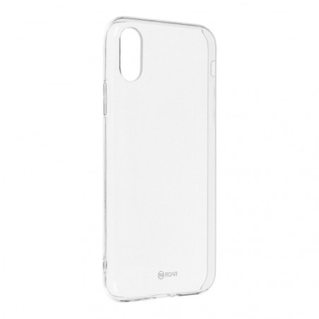 Kryt Roar Jelly Case na Apple iPhone X Transparentný