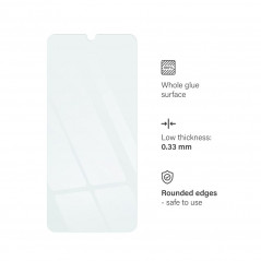 Ochranné sklo Blue Star 9H na Samsung Galaxy A41 Transparentný