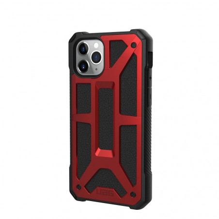Kryt Urban Armor Gear Monarch na Apple iPhone 11 Pro Prémiové puzdro MagSAFE Červený