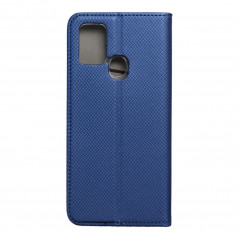 Peňaženkové puzdro Smart Case Book na Samsung Galaxy A21s Tmavší modrý