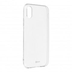Kryt Roar Jelly Case na Apple iPhone XS Transparentný