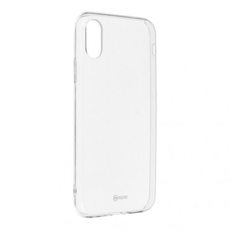 Kryt Roar Jelly Case na Apple iPhone XS Transparentný