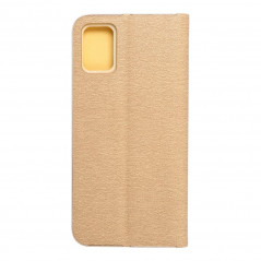 Peňaženkové puzdro LUNA Book Gold na Samsung Galaxy A51 LTE Elegant  Zlatý