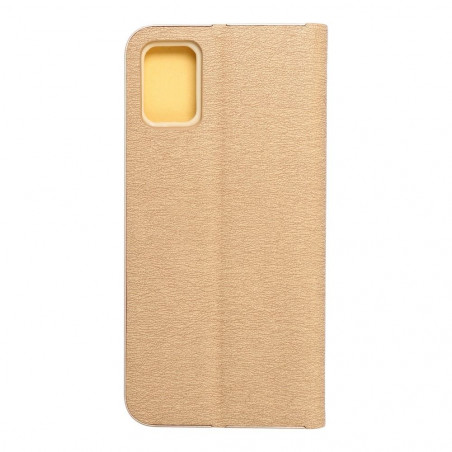 Peňaženkové puzdro LUNA Book Gold na Samsung Galaxy A51 LTE Elegant  Zlatý
