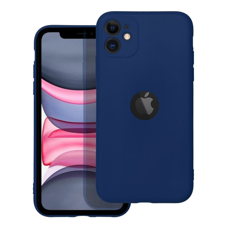 Kryt Soft na Apple iPhone 11 Tmavo modrý
