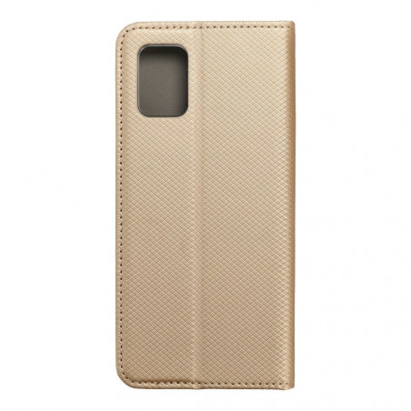 Peňaženkové puzdro Smart Case Book na Samsung Galaxy A51 LTE Zlatý