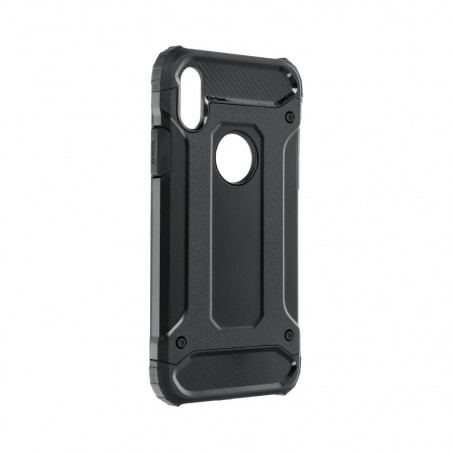 Tvrdený kryt Armor na Apple iPhone X Čierny