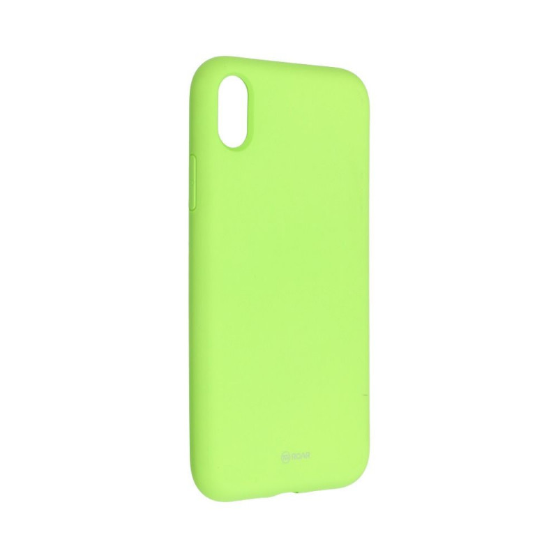 Kryt Roar Colorful Jelly na Apple iPhone XR Limetkovo zelený