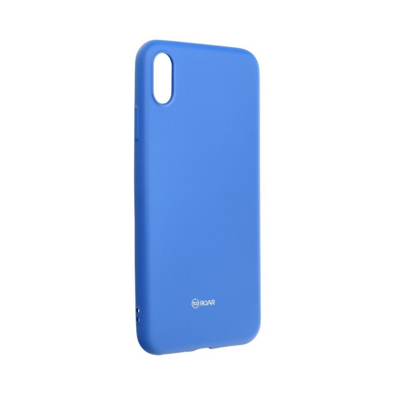 Kryt Roar Colorful Jelly na Apple iPhone XS Tmavší modrý