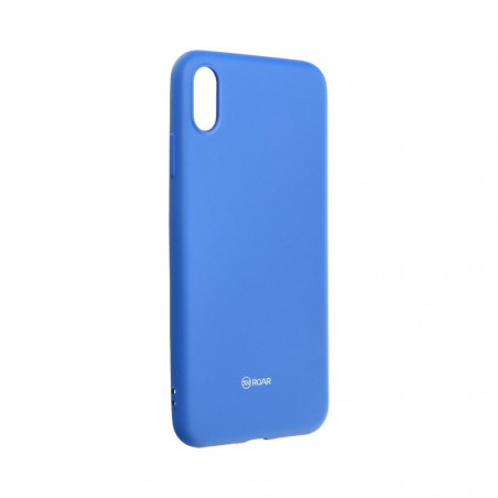 Kryt Roar Colorful Jelly na Apple iPhone XS Tmavší modrý