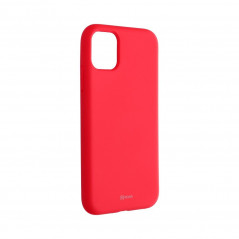 Kryt Roar Colorful Jelly na Apple iPhone 11 Žiarivý ružový