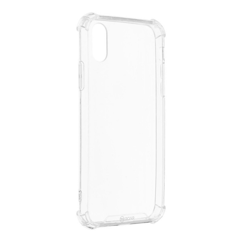 Kryt Roar Armor Jelly na Apple iPhone X Prémiové puzdro  Transparentný