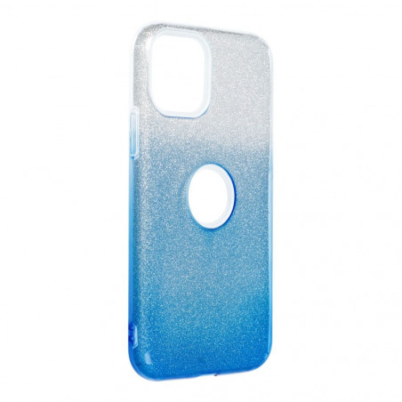 Kryt Shining na Apple iPhone 11 Pro Prehľadný a modrý