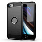 Kryt Carbon na Apple iPhone SE 2020 Elegant  Čierny