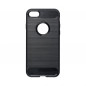 Kryt Carbon na Apple iPhone SE 2020 Elegant  Čierny