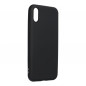 Kryt Silicone na Apple iPhone XS Elegant  Čierny